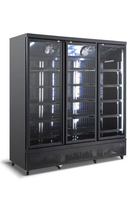 CS-BT188 Upright Commercial 3 Glass Doors Drinks Refrigerator