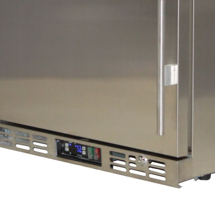 Quality Rhino Stainless Steel 1 Door Solid Stainless Bar Fridge