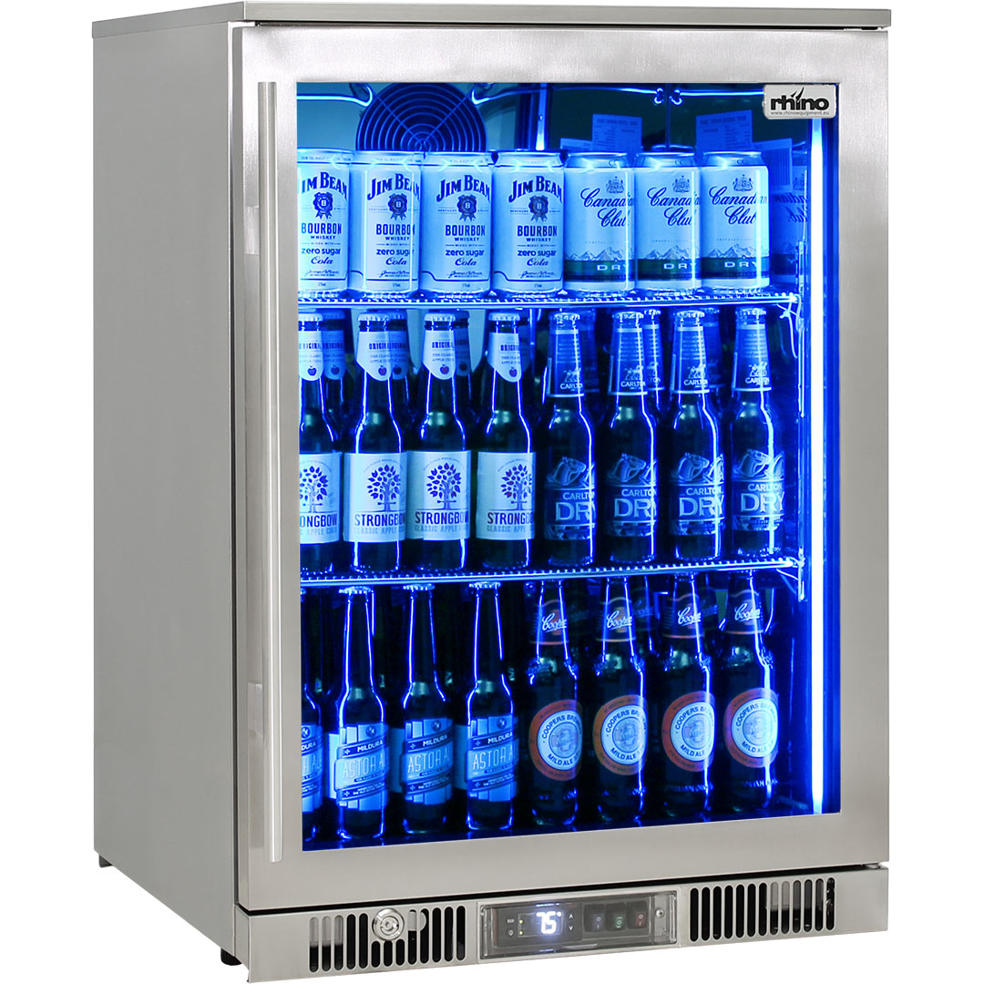 Outdoor glass deals door bar fridge