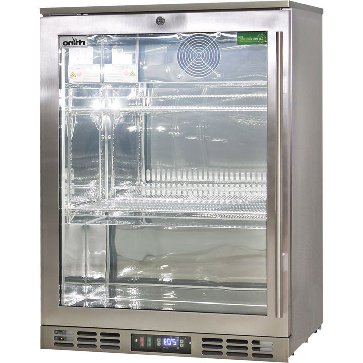Quality Outdoor Rhino Stainless Steel 1 Door Solid Stainless Bar Fridge
